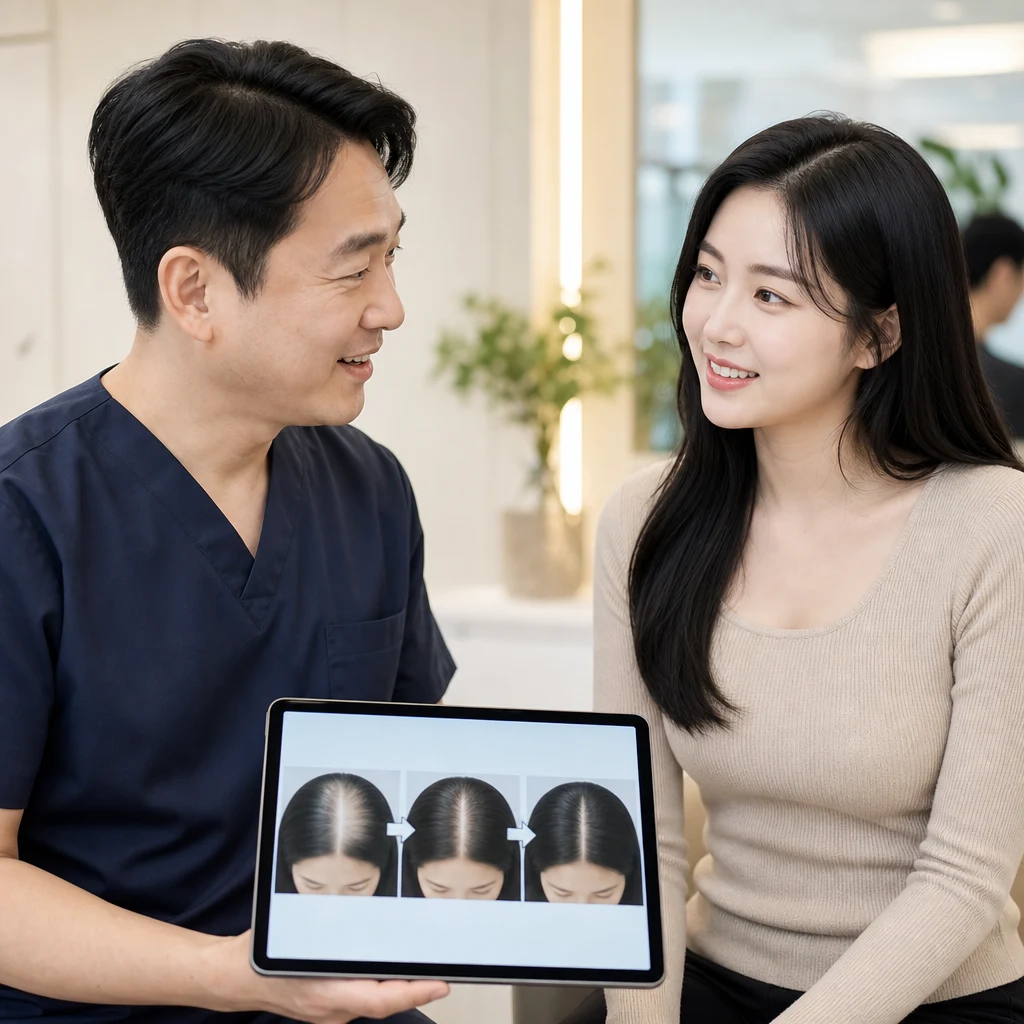 홍대여성탈모, 진단부터 치료까지의 단계는?